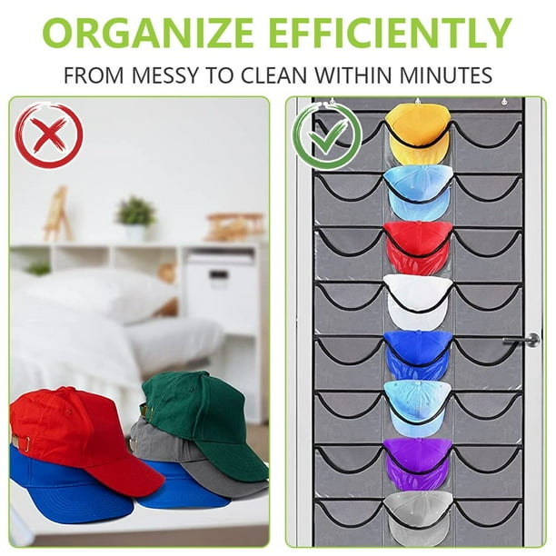 Baseball cap organizer storage on sale