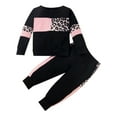 thumbnail image 2 of CARETOO Baby Girl Clothes Toddler Sweater Cotton Fabric Long Sleeve Clothes Outfits 1-5T Set 2pcs, 2 of 10