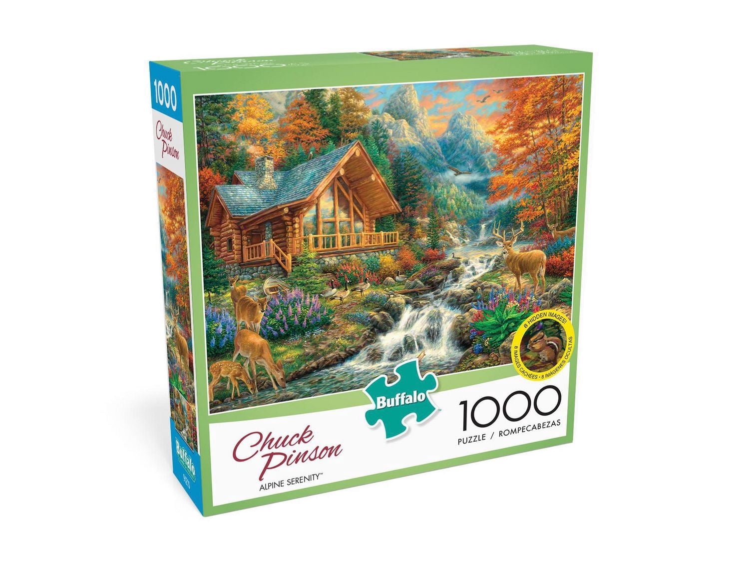 Buffalo Games - Chuck Pinson - Alpine Serenity - 1000 Piece Jigsaw Puzzle