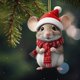 thumbnail image 5 of Adornos Navideños para Ratones, Árboles de Navidad, Decoración Del Hogar, Adornos para El Coche, Regalos de Navidad., 5 of 5