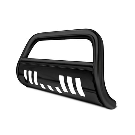 Silverado 1500 Grill Guard RL Concepts Black Heavy Duty Bull Bar Brush Push Bumper Grill Grille Guard 99-06 Silverado/Sierra 1500 ()