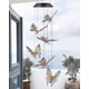 thumbnail image 5 of Campanas de viento de mariposa, campanas de viento solares, campanas de viento para cambiar de color exterior (regalos para mamá, regalo para abuela, regalo para mujeres) Regalo de Acción de, 5 of 5