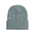 thumbnail image 3 of Qwertyu Ski Beanie Hats for Men Soft Warm Winter Knitted Hats Blue One Size, 3 of 4