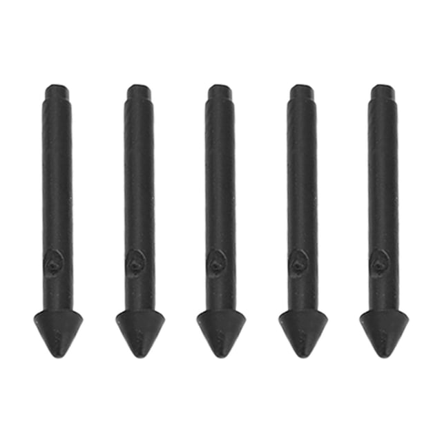 Puntas de lápiz óptico Sincero para tableta Pro paquete de 5 negro sensibilidad 2H punta brillante precisa y fina puntas de repuesto para Pro 7 6 5 4 Book
