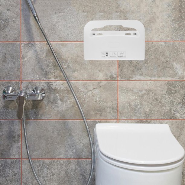 unbranded De Papel Para Asiento De Inodoro Con Soporte Y Cómodo En Material Plástico
