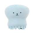 thumbnail image 1 of Cepillo de limpieza facial de silicona en forma de pulpo 1 Pc 2.01"x2.09" Azul claro, 1 of 1