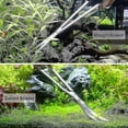 thumbnail image 5 of 5 In 1 Stainless Steel Spatula Aquarium Tank Tweezers Scissors Tool Set For Aquarium Plants, 5 of 5