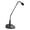 Battery / XLR Version, variant on BOYA 18" Desktop Gooseneck Condenser Microphone, XLR Cardioid Podium Mic Powered by AAA Batteries or 48V Phantom Power for Conferences, Lectures, Speeches and Church Audio Systems