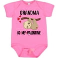 thumbnail image 3 of Inktastic My Grandma Is My Valentine Boys or Girls Baby Bodysuit, 3 of 5