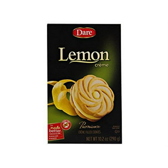 Dare - Cookies - Lemon Creme - Case of 12 - 10.2 oz.