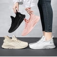 thumbnail image 6 of Running Shoes Lightweight Tennis Shoes Anti-Slip Gym Workout Shoes Breathable Mesh Walking Sneakers, 6 of 13