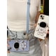 thumbnail image 3 of Funda blanda con soporte telescópico de astronauta chapado para iPhone, carcasa con cordón cruzado para iPhone 11, 13, 12, 14 Pro, XS Max, XR, XS, X, 7, 8 Plus, 3 of 4