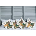 thumbnail image 6 of Ambesonne Dragon Throw Pillow Cover 4 Pack, Mythical Monster Mascot, 18", Hunter Green Dark Orange, 6 of 6