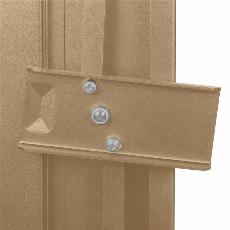 Mossy Oak Gun Security Cabinet, 8 Gun Capacity, Rifle Storage Safe, Key Lock, Tan, 17 x 11 in, 1 Cabinet