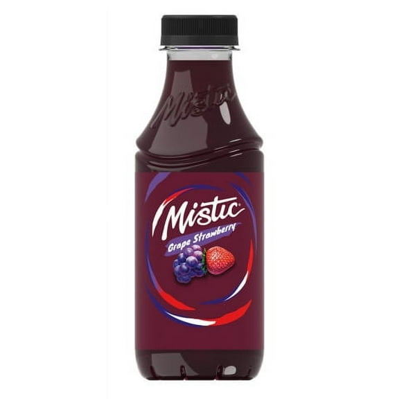 Mistic Grape Strawberry Flavored Juice Drink 15.9oz (pack of 12)