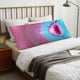 thumbnail image 4 of Balery Pink Shark Pool Fantasy Funda Protectora para Almohada Corporal de Algodón Hipoalergénico con Cierre(55 x 21 pulgadas), Almohadas No Incluidas, 4 of 7