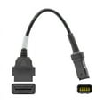 thumbnail image 2 of OBD Motorcycle Cable for 4 Pin Plug Cable Diagnostic Cable 4Pin to OBD2 16 Pin Adapter,1 x OBD Cable,Black, 2 of 5