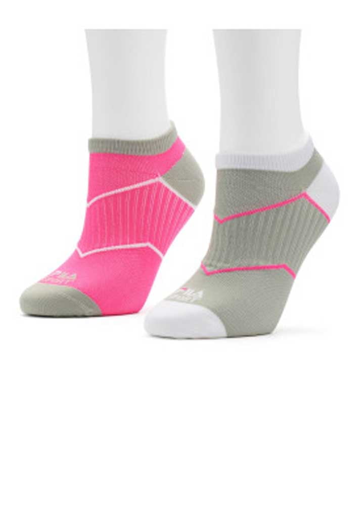 Fila Women's Set Of 2 Aerator Low Cut Wick Dry Athletic Socks - Walmart.com