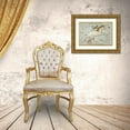 thumbnail image 3 of Hall, Sidney 24x18 Gold Ornate Wood Framed with Double Matting Museum Art Print Titled - Astronomical chart illustration of the Monoceros-Canis Minor and the Atelier Typographique, 3 of 4