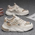 thumbnail image 4 of Cooling Daily Casual Sneakers for Men, summer breathable sports footwear with smooth airflow.Lightweight design relieves foot pressure for all day relaxed wearing experience., 4 of 5
