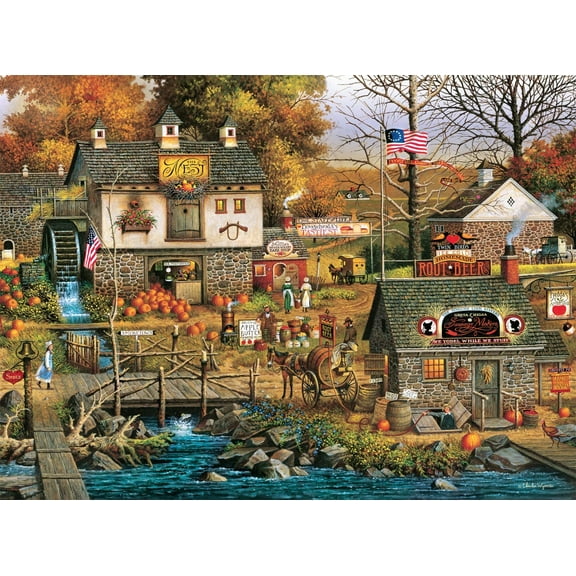 300 Piece Jigsaw Puzzle - Charles Wysocki - 300 Piece Jigsaw Puzzle