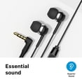 thumbnail image 2 of Auriculares intraurales Sennheiser CX 80S con mando a distancia de un botón, color negro, 2 of 5