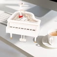 thumbnail image 2 of Dancing Girl Music BoxDelicate White Music Box Dancer Music Box Dancer Music Box White Ultra Responsive, 2 of 5