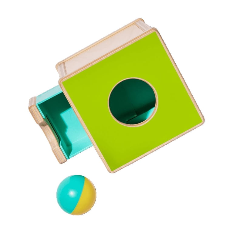 Lovevery, Drop & Find Ball Box, Montessori Toy for Babies
