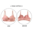thumbnail image 6 of Women's Push up Bra and Panty Set Lace Underwire Bralettes and Briefs Suit Ladies Soft Bralette 85C, 6 of 8