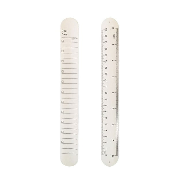 Liquidation! Bracelet Retardateur Liste de Tâches Portable Bloc-Notes Bracelets Réutilisables en Silicone Mémo Rappel Bracelet Effaçable avec Règle pour Planificateur Quotidien de Travail Taille Unique Blanc