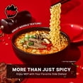 thumbnail image 4 of [Pack of 6] Samyang MEP Black Pepper Beef Ramen, Spicy Korean Instant Bowl Noodle Soup, Rich Bone Broth Ramyeon, Quick Microwave Meal, 3.88 oz, 4 of 6