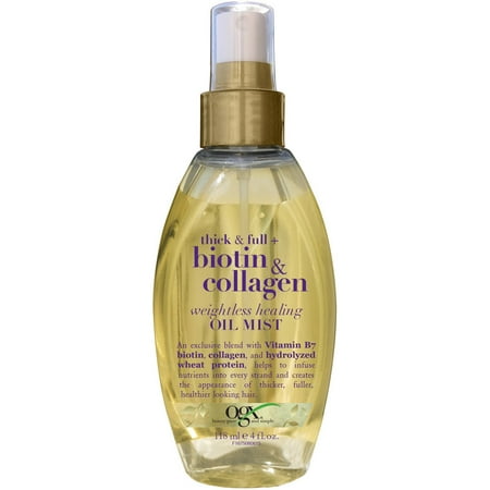 UPC 022796916754 product image for OGX Biotin & Collagen Weightless Healing Oil Mist, 4 Oz | upcitemdb.com