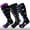 Style#4, variant on Yoyauz 3 Pairs Of Extra Size Compression Socks, Extra WideCalf, 20-30mmHg For Men And Women, Support Dancing, Cycling, Running, Climbing