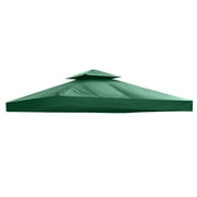 10*10 Feet300D Polyester Gazebo Top Cover Patio Canopy Roof Of Tent Double-layer Against UV Rays From Sun Beach Tent Cover