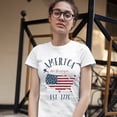 thumbnail image 3 of Tee Hunt America the Beautiful Est. 1776 T-Shirt Patriotic 4th of July USA Women's T-Shirt Tee, 3 of 5