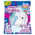 thumbnail image 2 of Crayola Scribble Scrubbie Uni-Creature  Pets, 1 Ct, Easter Basket Essentials, Unicorn Toys with Markers, Easter Coloring Gift for Kids, Ages 3+, 2 of 6