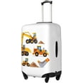 thumbnail image 3 of Machinery Excavator Truck and Loader Travel Luggage Suitcase COVER (No Suitcase), Cartoon Boy''s Toy Washable Suitcase COVERS Elastic, S - Fits 18-21 inch luggage, 3 of 6