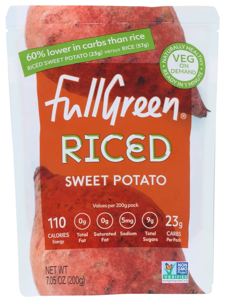 Fullgreen Riced Sweet Potato, 7.05 Oz