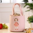 thumbnail image 1 of Cute Girl Print Thermal Insulated Lunch Storage Cooler Case Pouch Lunch Box, 1 of 7