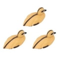 thumbnail image 4 of Patitos flotantes, 3 piezas de patitos amarillos flotantes, patos flotantes para estanque, pato de plástico realista diseñado para el futuro, 4 of 12