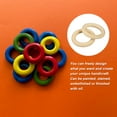 thumbnail image 4 of Unique Bargains 5Pack 100mm(4') Natural Wood Rings, 15mm Smooth Unfinished Wooden Circles, 4 of 7