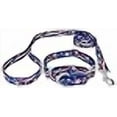 thumbnail image 3 of Country Brook Petz - Star Spangled Martingale Dog Collar and Leash Limited Edition - Americana Collection Featuring Patriotic Designs (1 Inch, Extra Large), 3 of 4