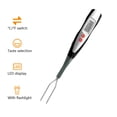 thumbnail image 3 of BINYOU Meat Thermometer Fork Grilling Smoker Barbecue Turkey Rotisserie Cooking Fork, 3 of 10