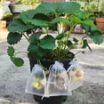 thumbnail image 4 of Naiovety Cestas protectoras para raíces de plantas, bolsa de malla, malla protectora de punto de alambre, bolsas reutilizables para Jardín y Patio Blanco (20*30 cm), 4 of 6