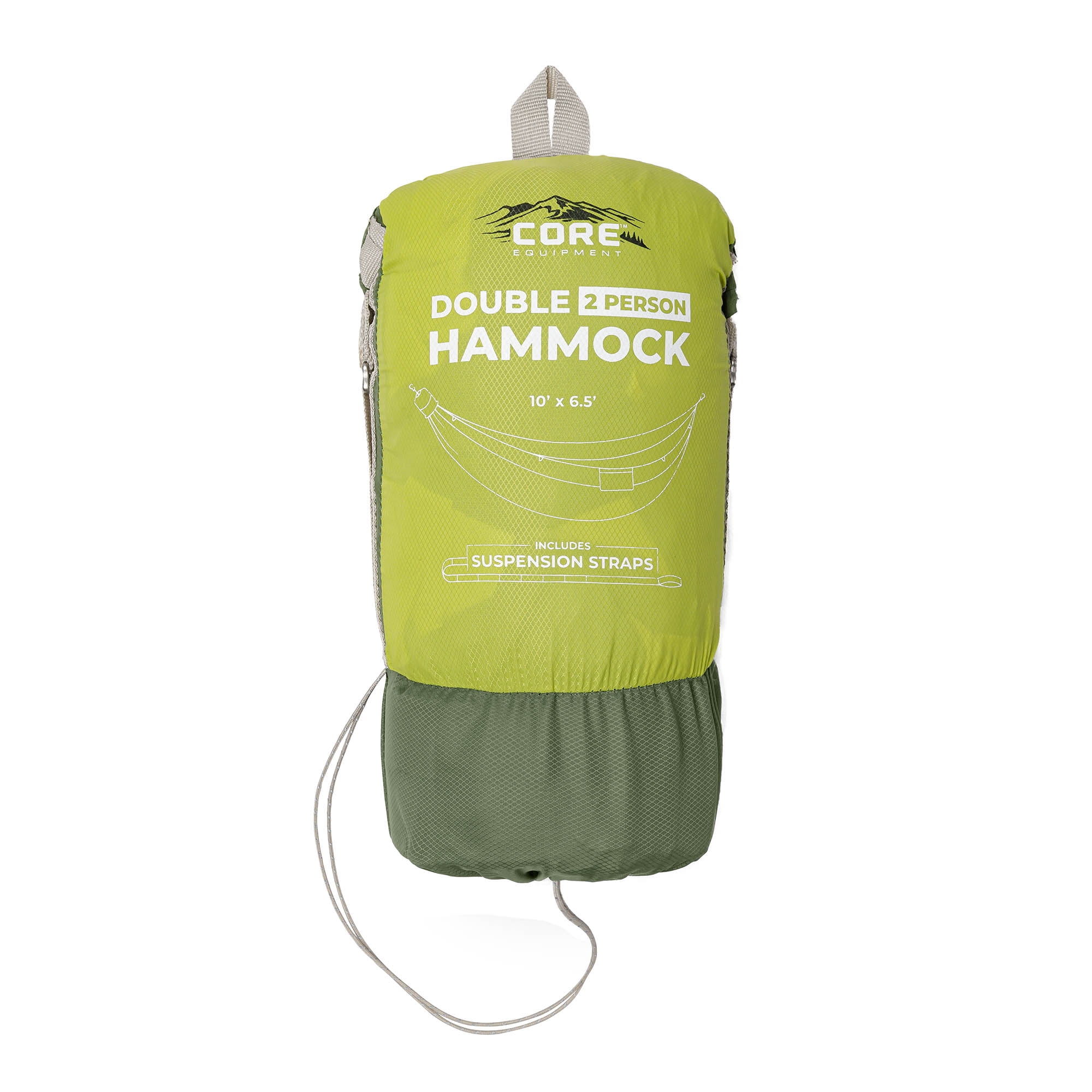 CORE Double Hammock- Electric Green