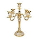 thumbnail image 5 of Candelabro romántico de 5 brazos para centros de mesa de boda de 14 pulgadas dorado, 5 of 7
