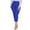 Blue, variant on Crgrtght Business Work Pants for Women Solid Stretchy Dress Pants Pleated High Waisted Work Pants Plus Size Slim Straight Leg Office Trousers Casual Outfits