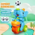 thumbnail image 2 of Pelota de juguete para bebés que vuelan con forma de elefante rastrero con tambor, de 6 a 36 meses, 2 of 7