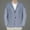 Gray, variant on Fznquz Blazer Jackets for Men Gray Sport Coats Casual Suit Fall Winter Mens Coats XXXXXL