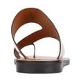 thumbnail image 3 of KENNETH COLE Womens Gold Toe-Loop Comfort Palm Round Toe Wedge Slip On Slide Sandals 6.5 M, 3 of 4